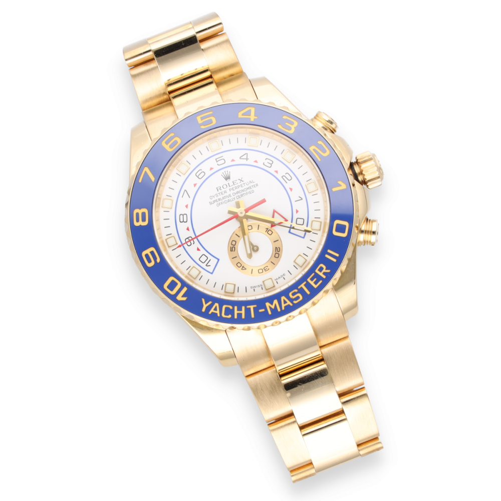 Rolex Yacht Master II (Ref 116688) en or jaune 18
