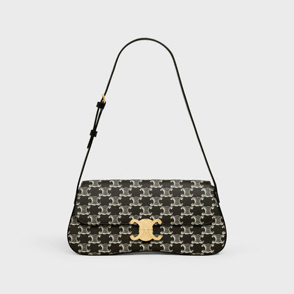 SAC CELINE LOLA MOYEN MODELE TOILE TRIOMPHE TWO-TONE