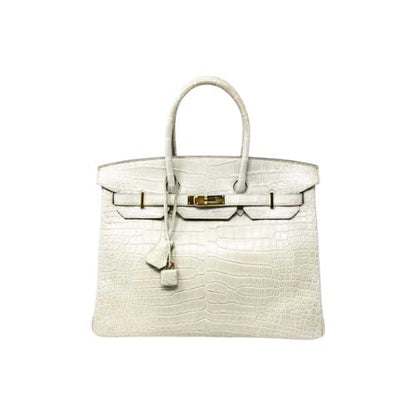 BIRKIN 35 HERMES CROCO BEIGE