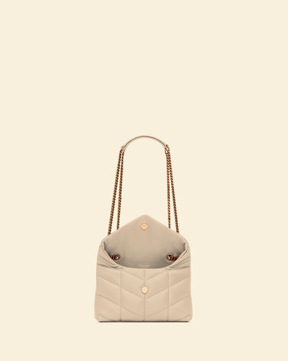 SAC YSL PUFFER TOY D'AGNEAU
BEIGE
