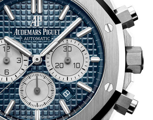 ROYAL OAK CHRONOGRAPHE-GRIS/BLEU