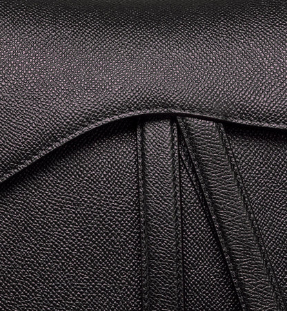 Sacoche Dior de selle avec sangle noir