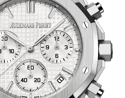 ROYAL OAK CHRONOGRAPHE-GRIS/BLANC