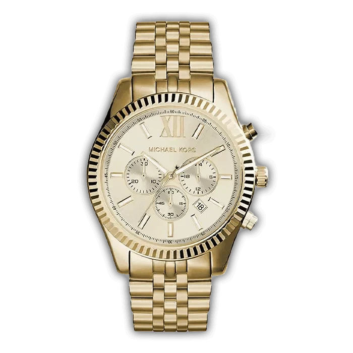 Montre Homme Chiffres Romains Chronographe MK-LX8281