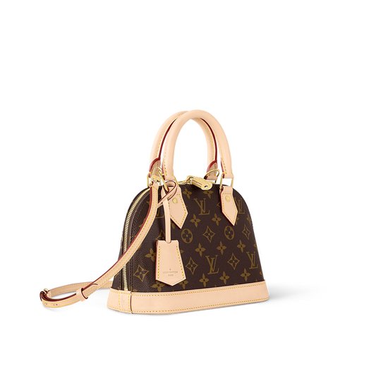 SAC À MAIN ALMA BB DAMIER EN VRAI CUIR