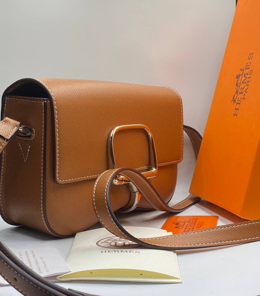 Sac Hermes Della Cavalleria Elan Marron