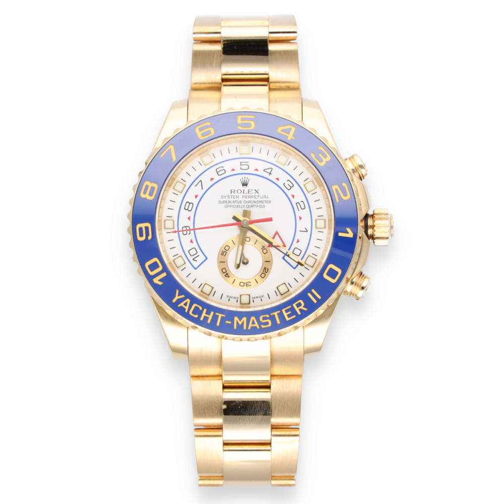 Rolex Yacht Master II (Ref 116688) en or jaune 18