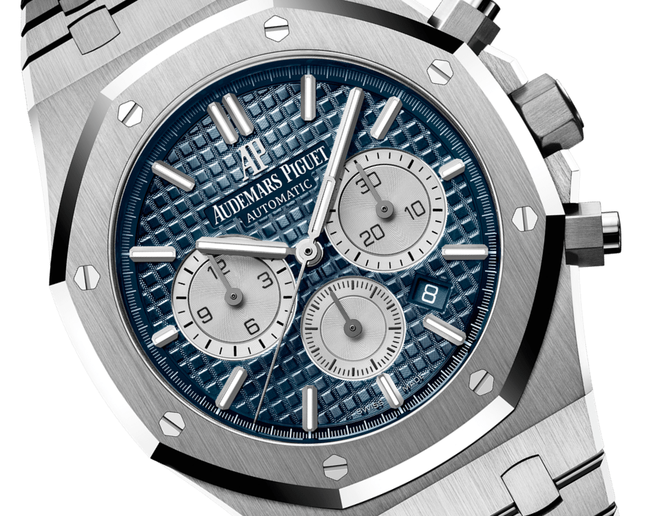 ROYAL OAK CHRONOGRAPHE-GRIS/BLEU
