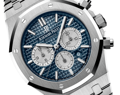 ROYAL OAK CHRONOGRAPHE-GRIS/BLEU
