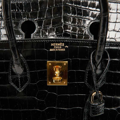BIRKIN 35 HERMES CROCO NOIRE