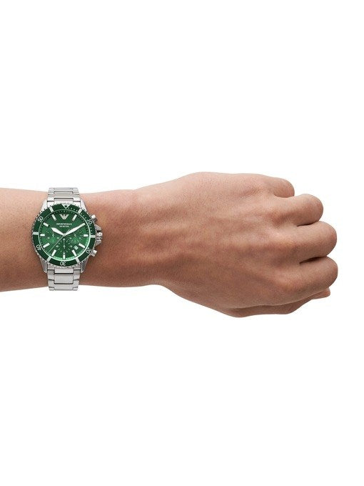 Montre Emporio Armani en argent AR11500