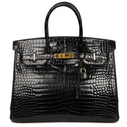 BIRKIN 35 HERMES CROCO NOIRE