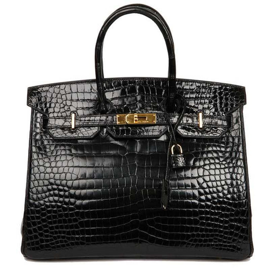 BIRKIN 35 HERMES CROCO NOIRE