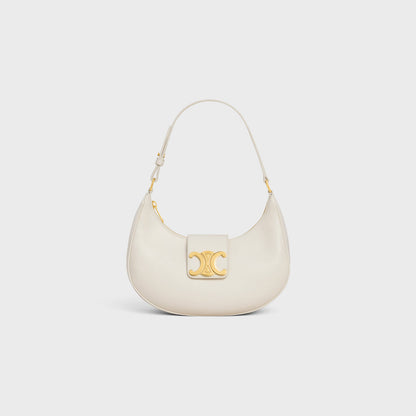 SAC AVA TRIOMPHE MOYEN MODELE VEAU LISSE BEIGE