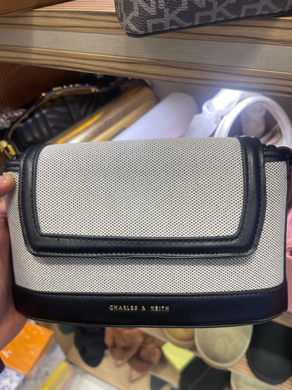 Sac en denim à lanière nouée Sabine - Noir