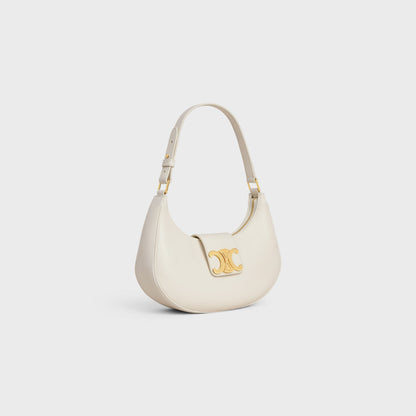 SAC AVA TRIOMPHE MOYEN MODELE VEAU LISSE BEIGE
