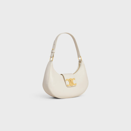 SAC AVA TRIOMPHE MOYEN MODELE VEAU LISSE BEIGE