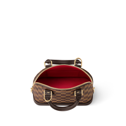 SAC À MAIN ALMA BB DAMIER EN VRAI CUIR