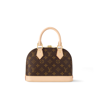 SAC À MAIN ALMA BB DAMIER EN VRAI CUIR
