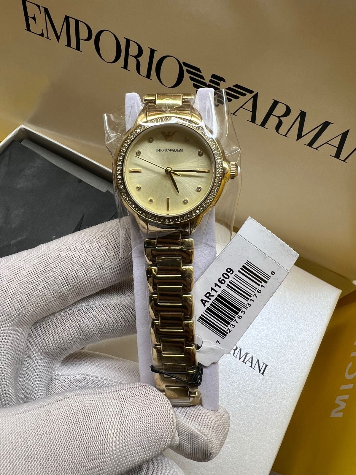 Montre Emporio Armani Doré AR11609