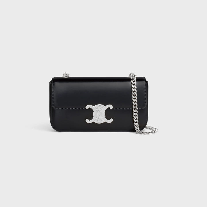 SAC À BANDOULIÈRE CHAÎNE CLAUDE DE VEAU BRILLANT
