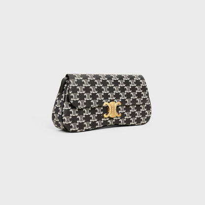 SAC CELINE LOLA MOYEN MODELE TOILE TRIOMPHE TWO-TONE