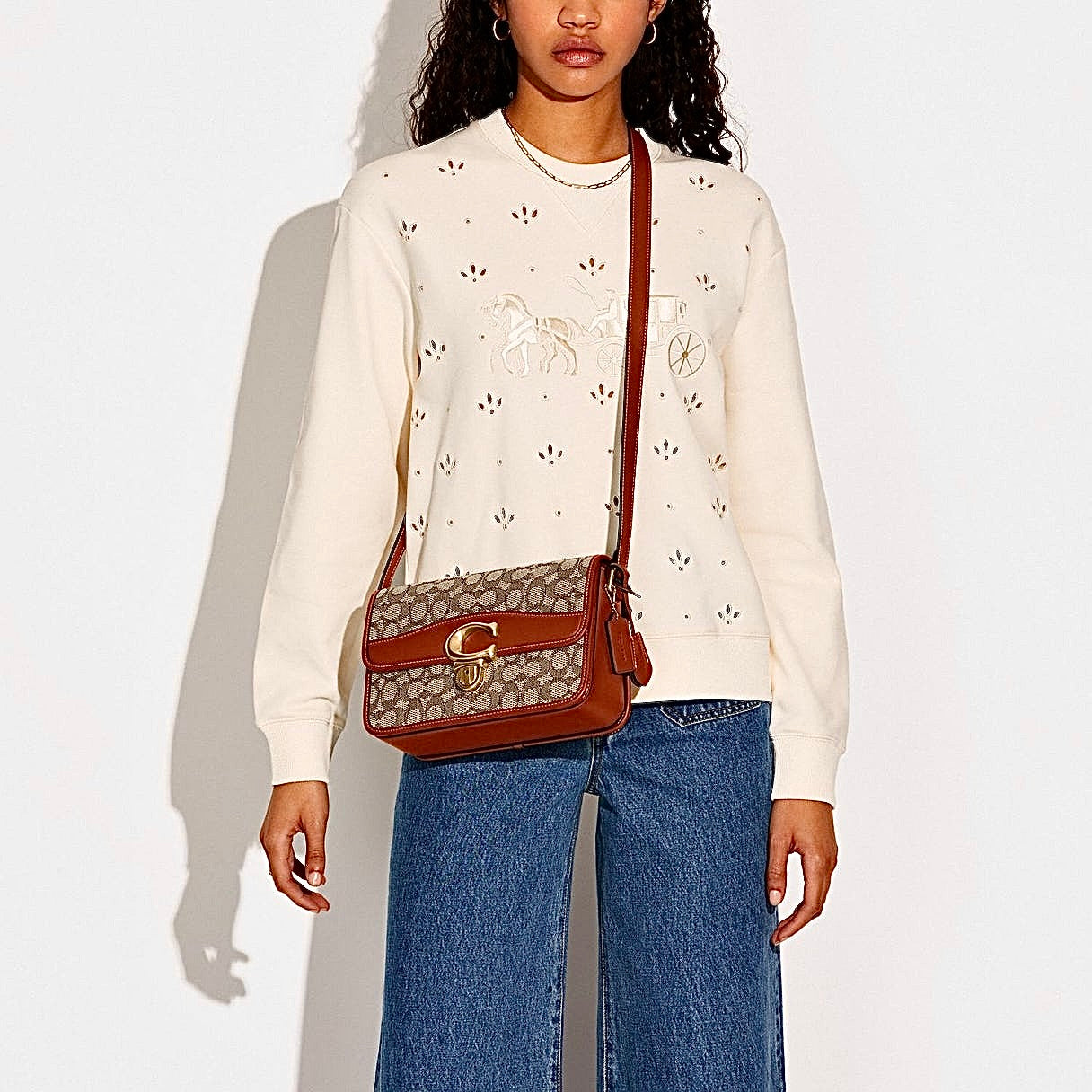 Coach
Sac besace Tabby Signature en toile monogrammée
