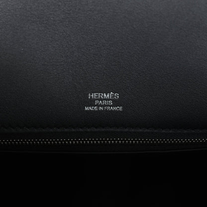 Sac à main Hermès Birkin Shadow en cuir Everkcalf noir