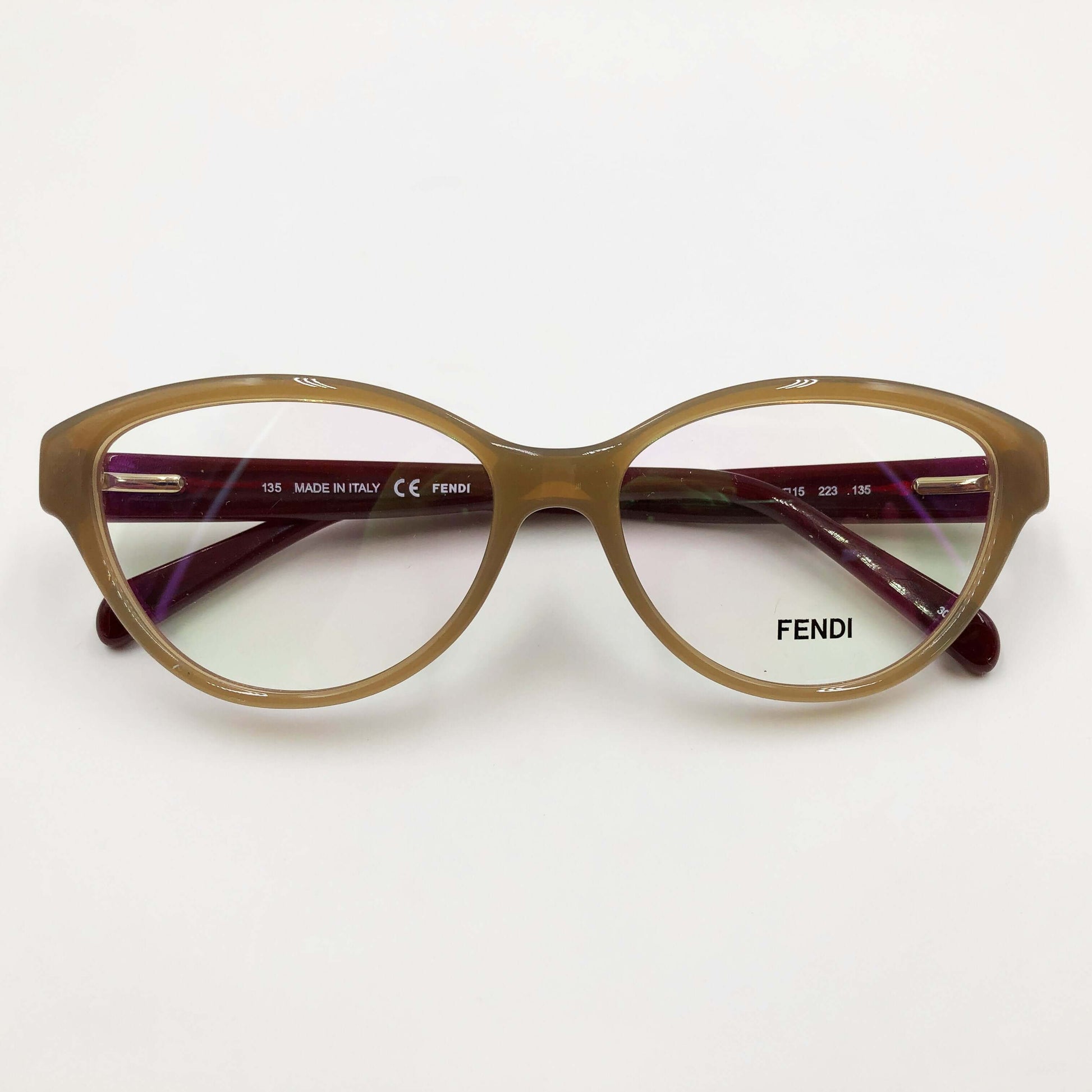 Lunettes de vue: FENDI F1035 Beige
