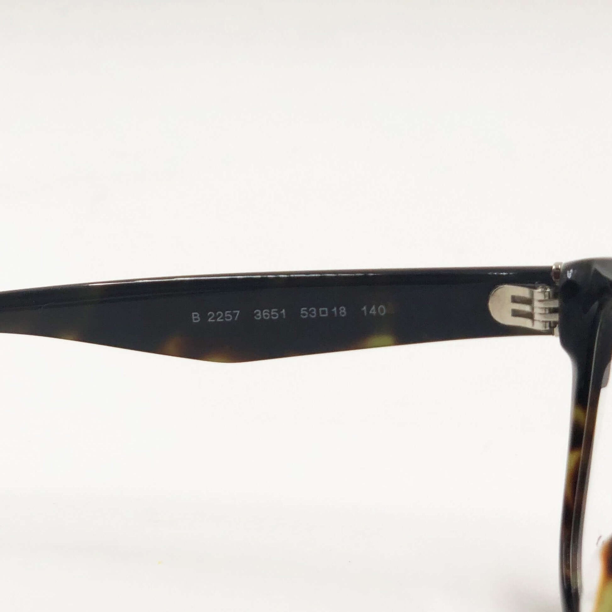 Lunettes de vue: BURBERRY B2257 Havane