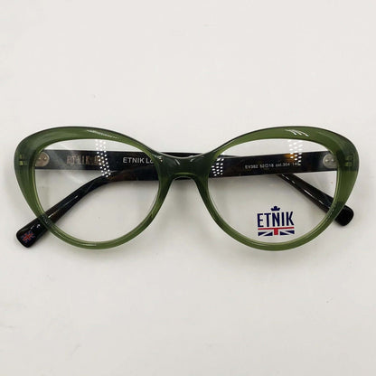 Lunettes de vue: ETNIK Ev382 Vert/Havane