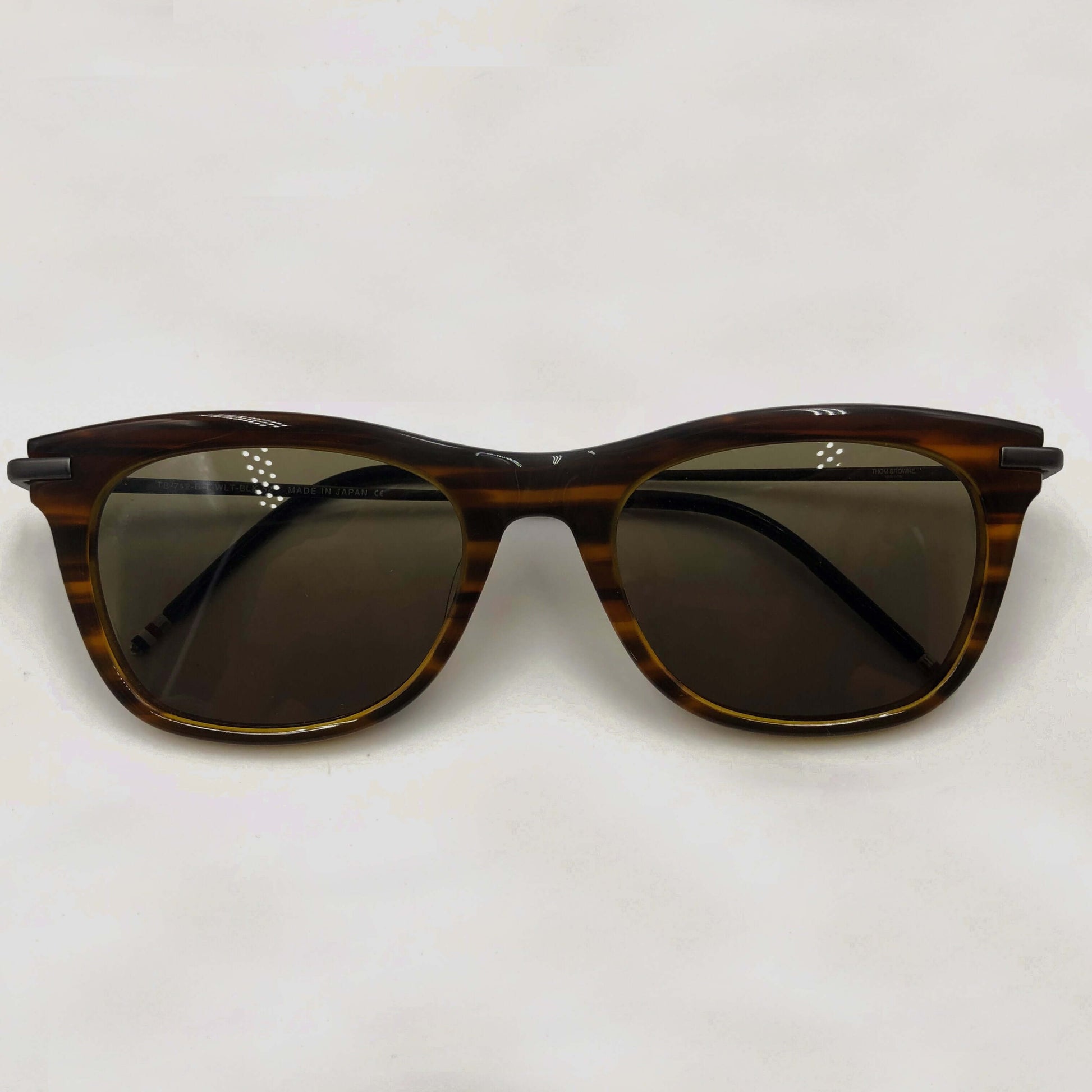 Lunettes de soleil: Thom Browne TB-712 Marron Griffé