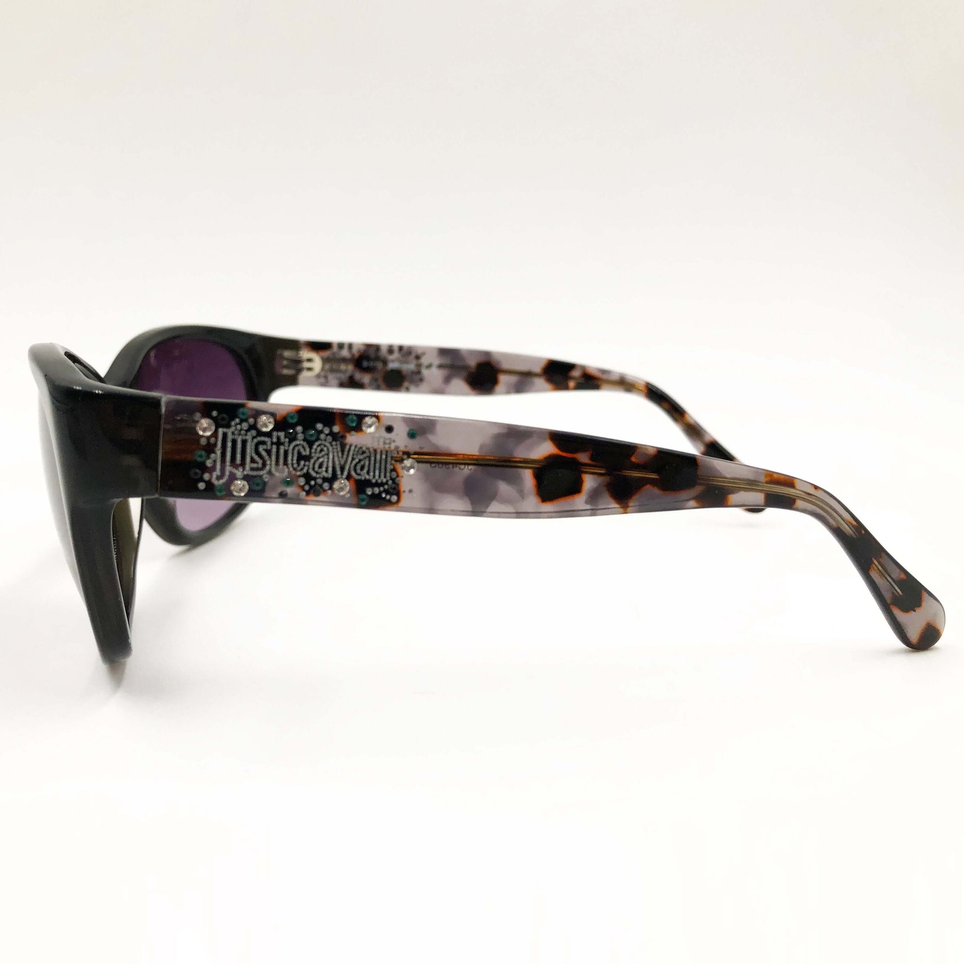 Lunettes de soleil: Justcavalli JCV496 Noir Havane