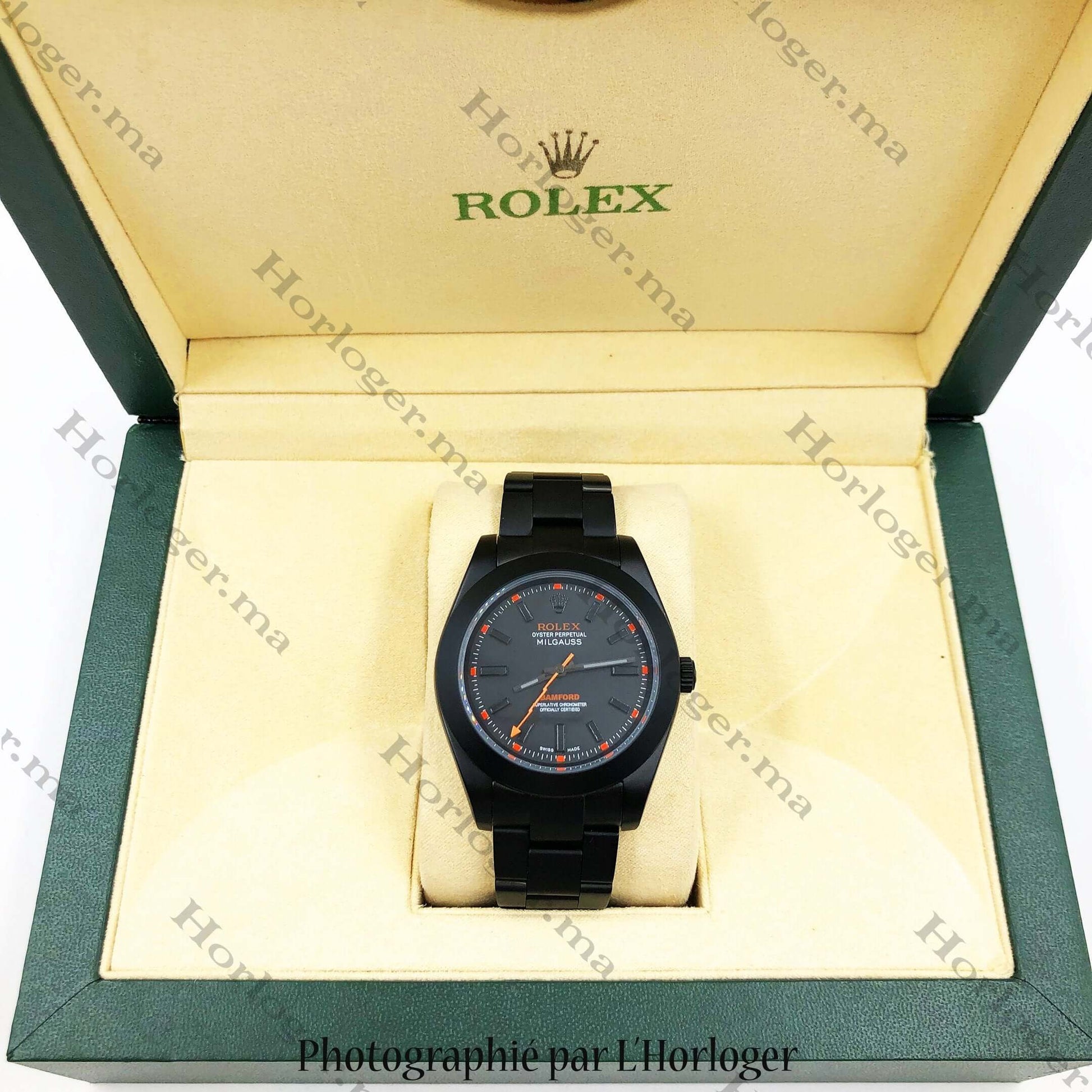 Rolex Milgauss Carbon Black