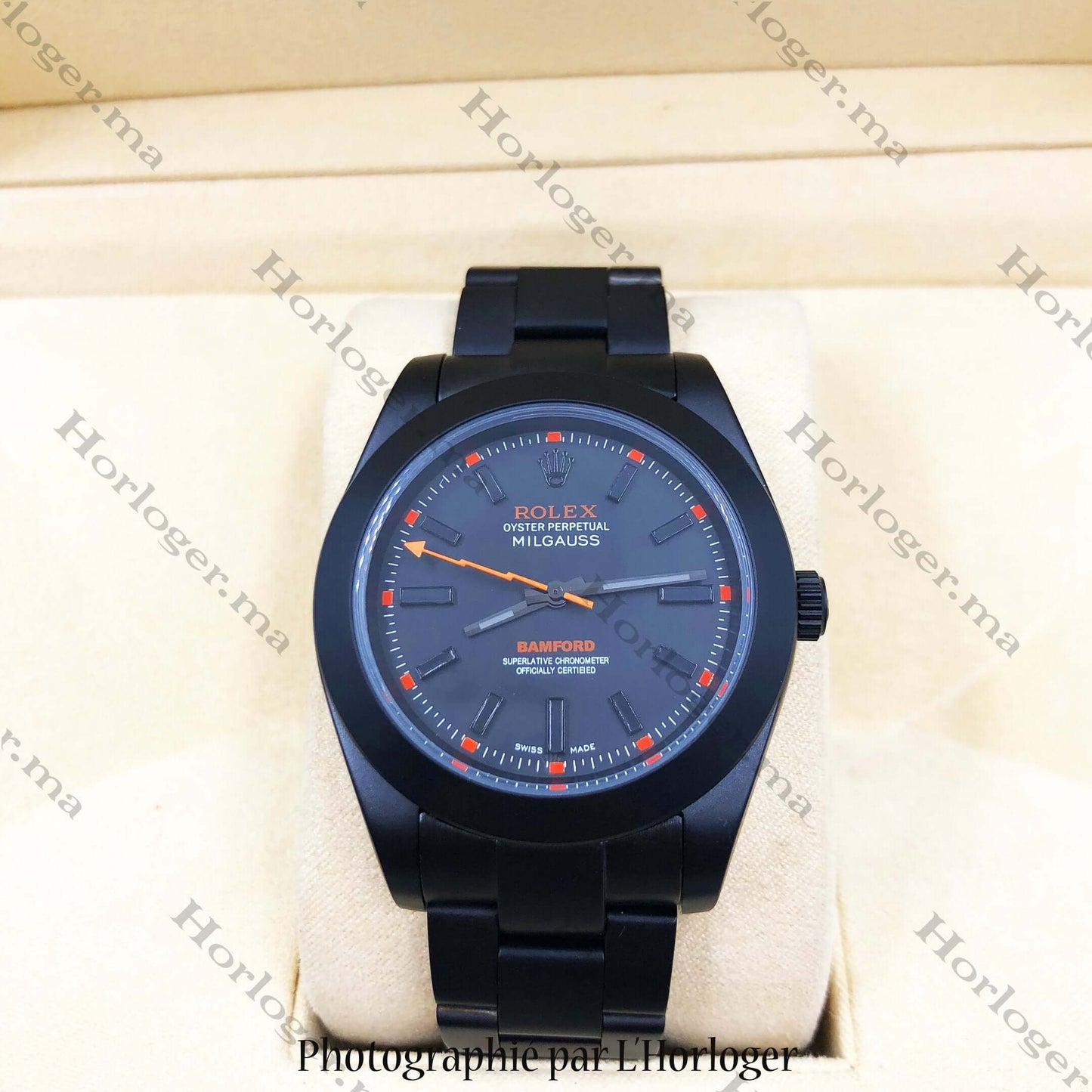 Rolex Milgauss Carbon Black