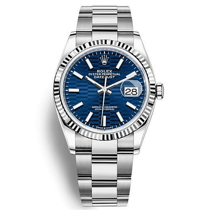 RX DATEJUST BLUE