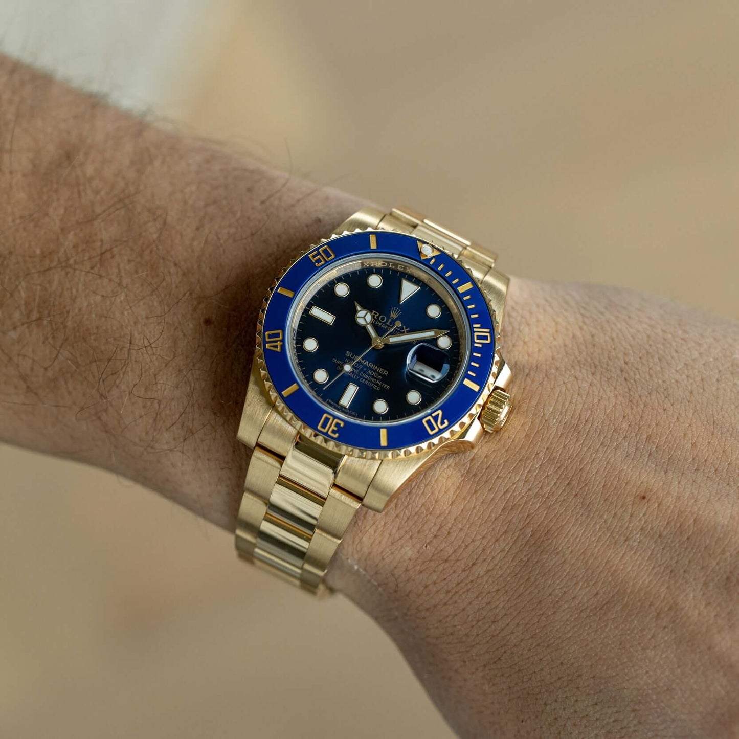 Rolex submariner Yellow and Gold