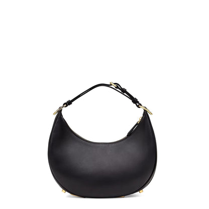 Fendigraphy Small Sac en cuir noir
