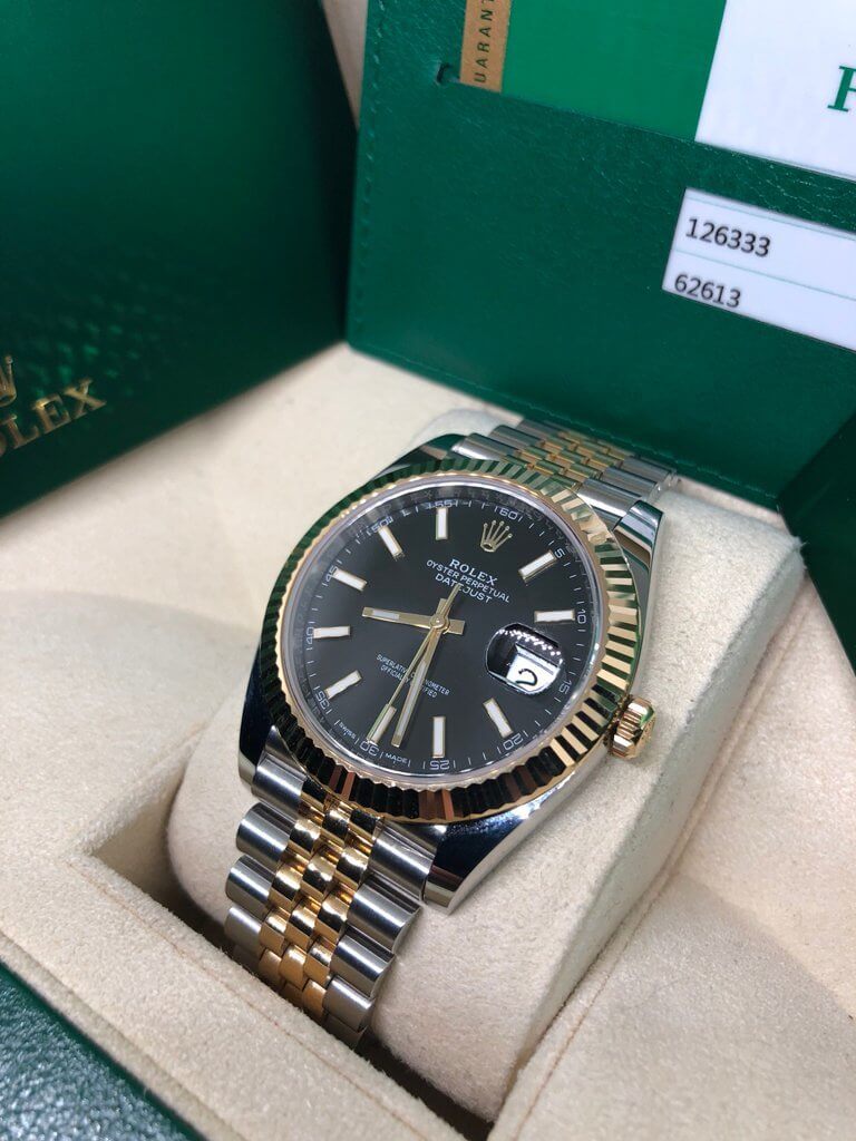 RX Datejust 126333-0014 Fond Noir Jubilée 41 mm