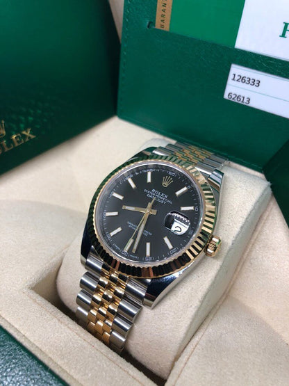 RX Datejust 126333-0014 Fond Noir Jubilée 41 mm