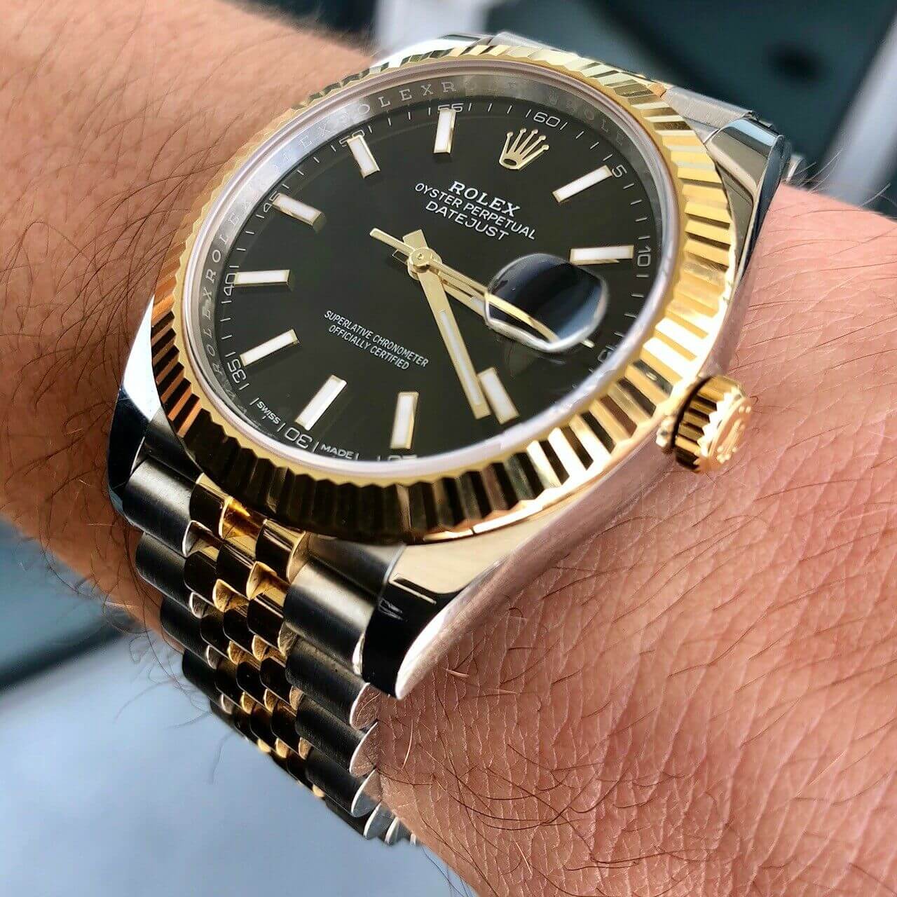 RX Datejust 126333-0014 Fond Noir Jubilée 41 mm