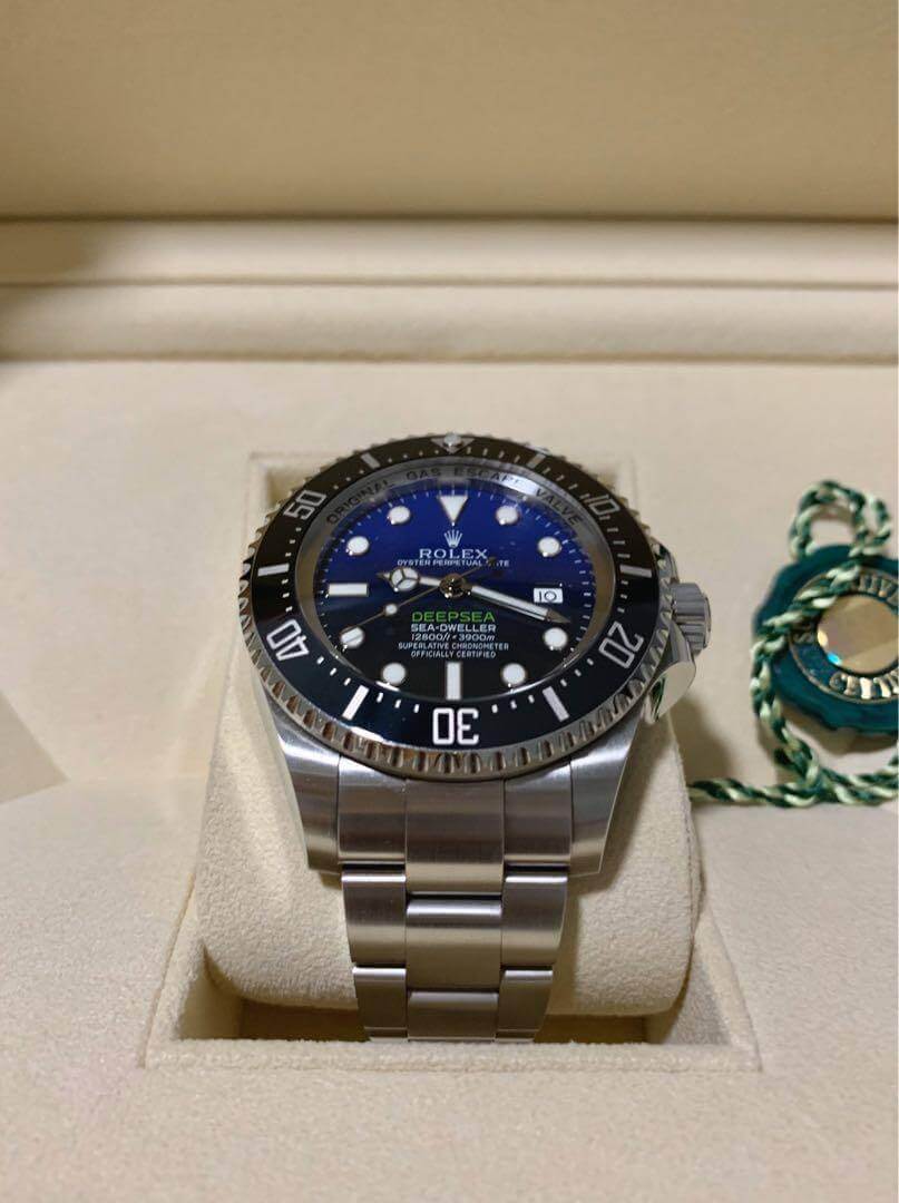 RX Sea Dweller Deepsea Cadran Bleu 126660 Pour Homme